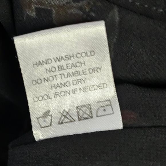 Privacy Please x REVOLVE Black Floral Tropical Dress Size Medium Summer Beach - Picture 6 of 7